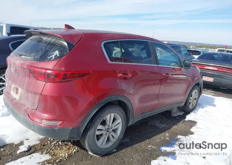 2017 Kia Sportage Lx z USA, uszkodzony, nr VIN KNDPM3AC7H7232952